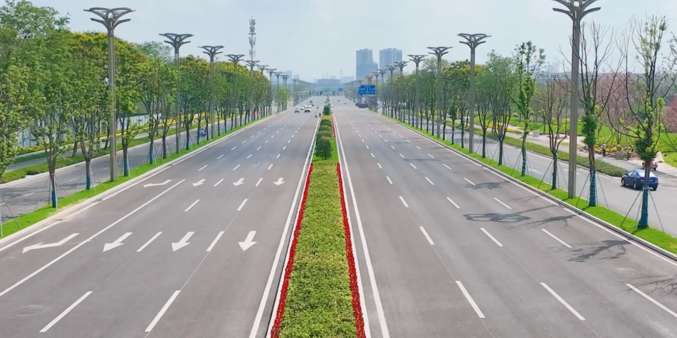 太炫酷啦！德陽首條“智慧道路”試通車！位置在……